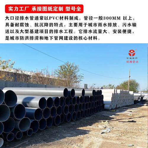 pv排c01排水管污下水管110加厚打孔管大质口管径排水管硬塑料厂家