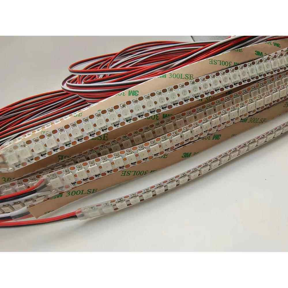 WS28126812幻彩灯带144灯5050RGB贴片内置IC可编程5V机器人灯带