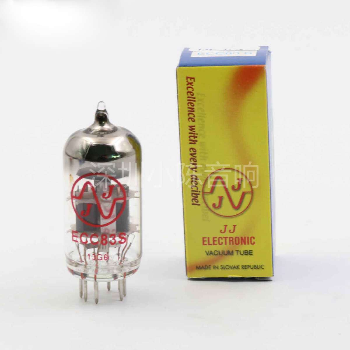 捷克 JJ 12AX7/ECC83 12AU7/ECC82 12AT7/ECC81 E88CC/6922电子管
