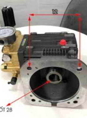 高压自助洗车泵洗车机泵头高压柱塞喷雾泵通用 泵头3WZ-2012C