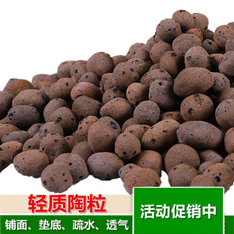 花卉种植陶粒水培多肉兰花发财树金钱树盆栽垫底铺面陶石子透气土