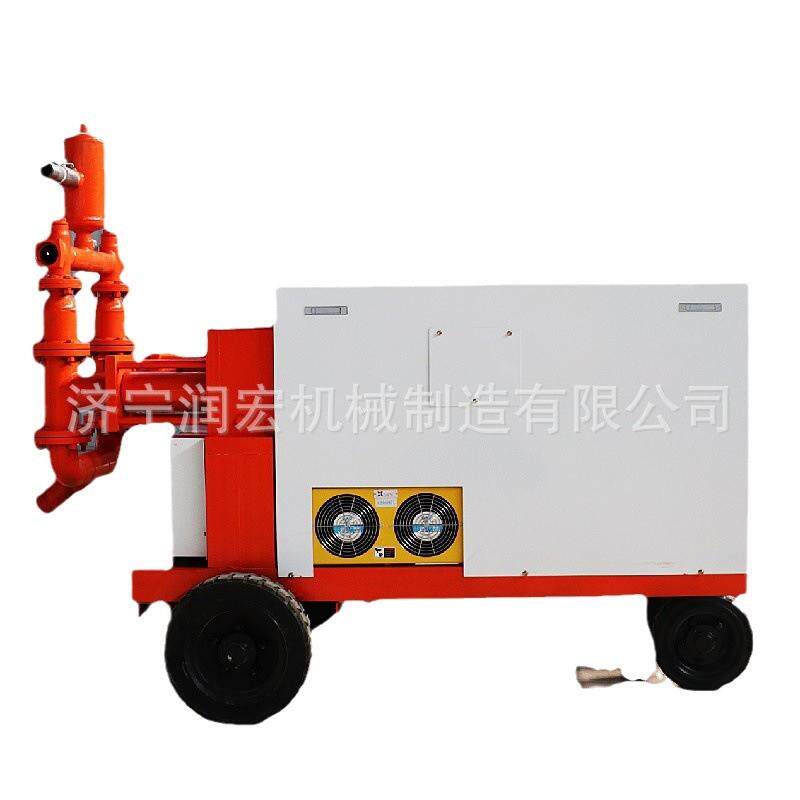 双液注浆机厂家堵漏水泥水玻璃砂浆灌浆泵11KW电动液压注浆泵