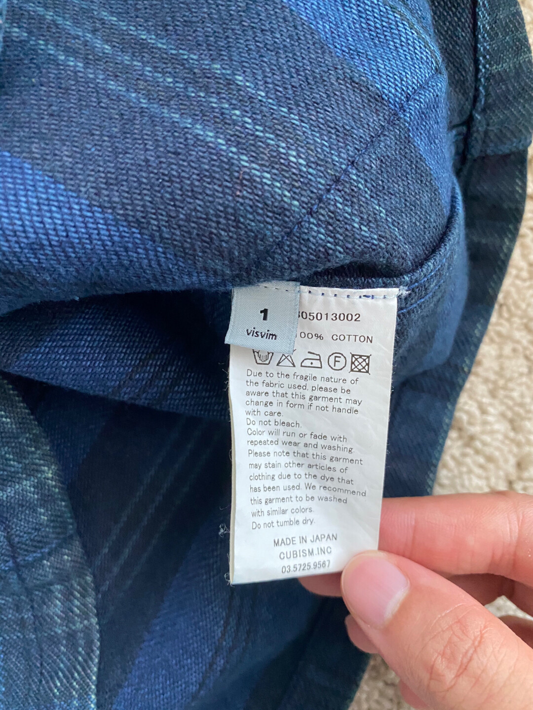 VISVIM 13SS KILGORE M65 Jacket — back