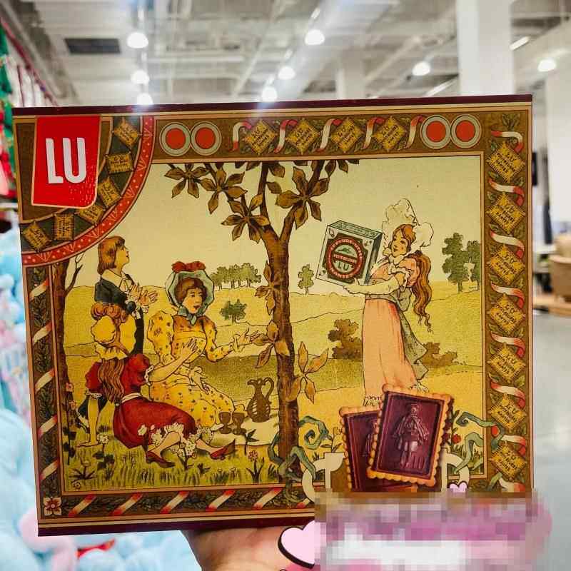 法国原装lu露怡巧克力饼干 干礼盒900g正品零食frey牛奶黑巧克力