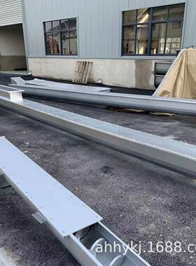 U型螺旋输送机上料机螺旋输送机餐厨垃圾泥饼污泥无轴绞龙输送机