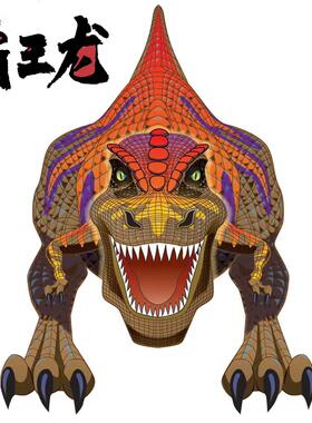 新款侏罗纪霸王龙风筝恐龙2024大型高档微风易飞儿童男孩线轮初学