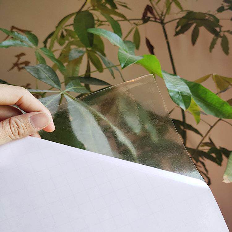 源头供应透明PVC转移膜 广告刻字车贴拉花低黏转移纸