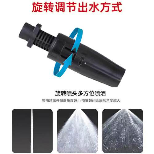 热销升级凯驰清洗机长枪卡赫K系高压水枪可调水柱扇形枪头