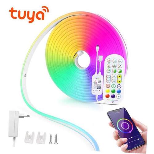 12V LED Strip Neon Lights Tuya Smart Life WiFi Bluetooth RGB