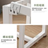 桌支架书桌餐桌腿艺电脑桌腿桌茶几架腿子金属桌会铁议子腿桌脚