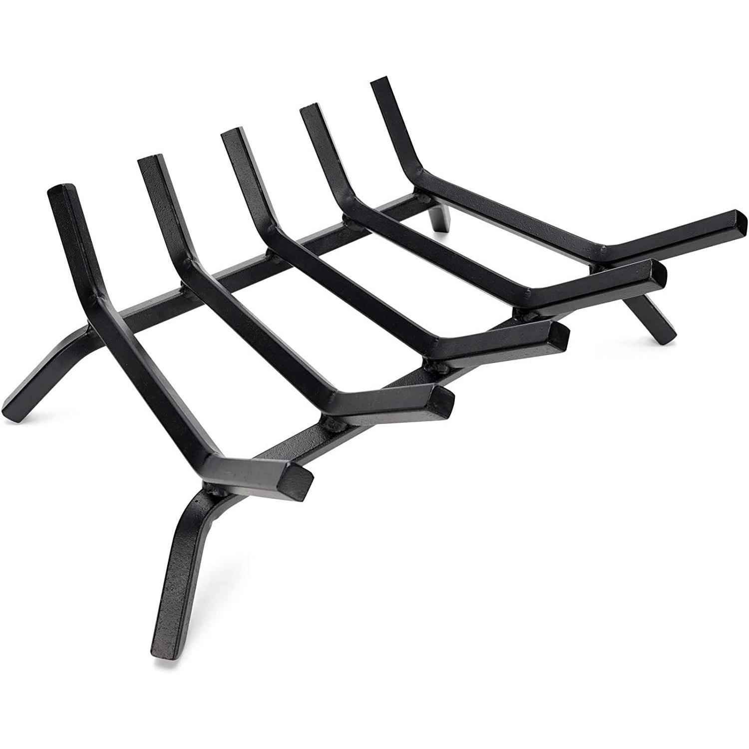 室内壁炉木柴架可拆卸铁艺柴火架户外野营木柴收纳储存架置物架