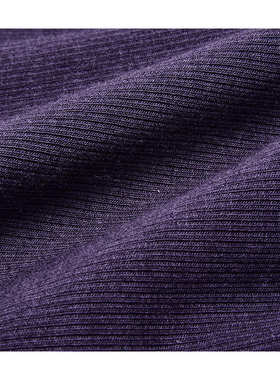 优可丝亲肤人棉拉架2x2罗纹布 40支RC弹力针织坑条布料 罗纹面料