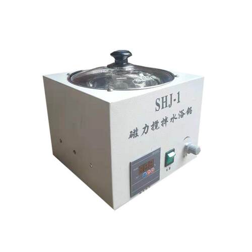 SH-1 单孔磁力搅水浴拌J 数显测速磁SHJ-1力搅拌水浴锅 厂家直锅