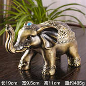 多功能家居烟灰缸摆件防风复古盖潮流防个性 大象创意飞灰带办公