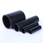 盘管 黑色穿线管直管 耐用PE穿线管 电缆保护管 厂家定制