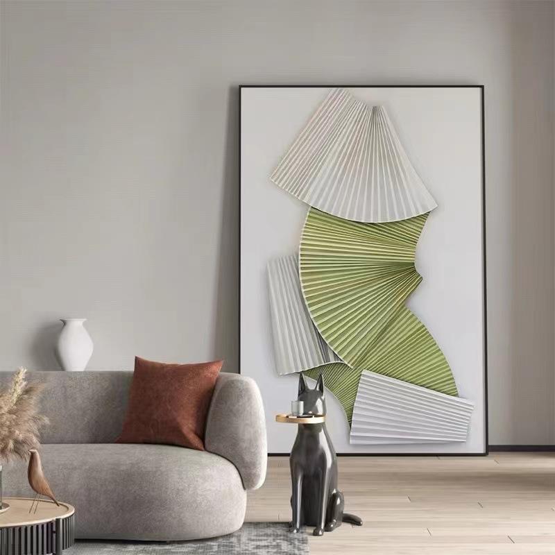 现代简约轻奢抽象装饰画玄关走道壁画实物画客厅卧室餐厅挂画