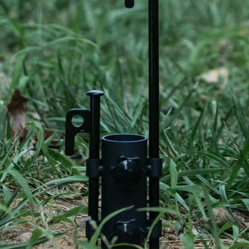 户外天幕杆固定器帐篷露营遮阳棚配件撑杆固定管支架可调节固定管