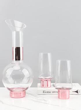 现代简约创意三件套酒样板桌面玄关具客厅茶几家酒具居软装房饰品