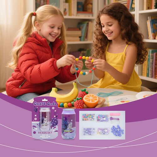 ZHIMINGXING Children's DIY Bead Bracelet Making Kit - Intera
