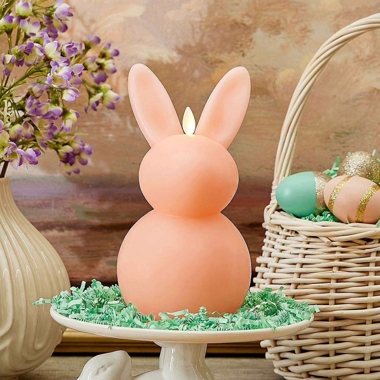 复活节无火焰蜡烛灯LED Flameless Candle Easter Bunny