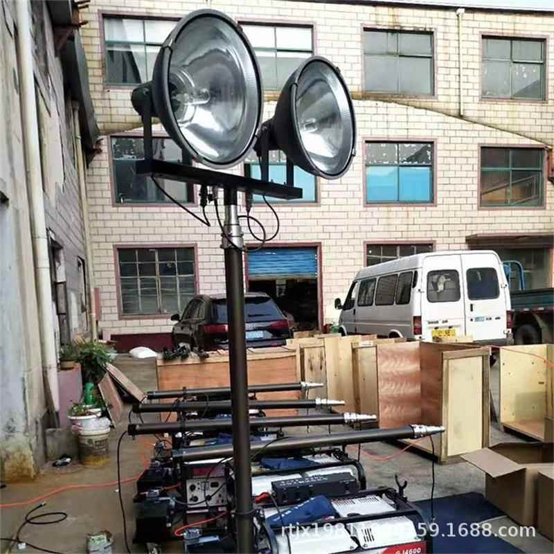 工程用照明灯车车间道路户外维护抢修移动小型牵引式移动照明灯车