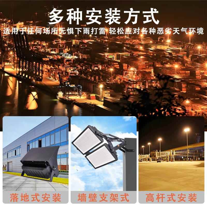 光灯升降场道路照明灯足功率HC-QCMZ-球广场高亮灯头l灯ed投模组
