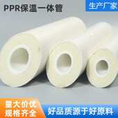 PPR保温一体聚氨酯发泡防冻复合管PVC外管直埋热塑管冷热水管道