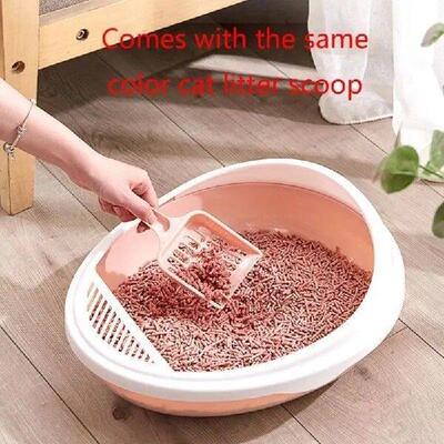 P82C for Cat Litter Box with Detachable Design Semi-Closed