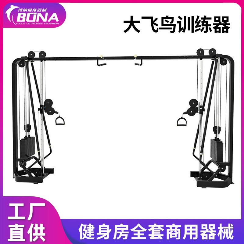 多功能综合训练器健身房大飞鸟龙门架引体向上商用手臂力量器械