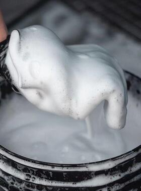 美光水桶洗水桶桶水洗车车WBW砂过滤石网两洗车桶带盖加厚塑料便