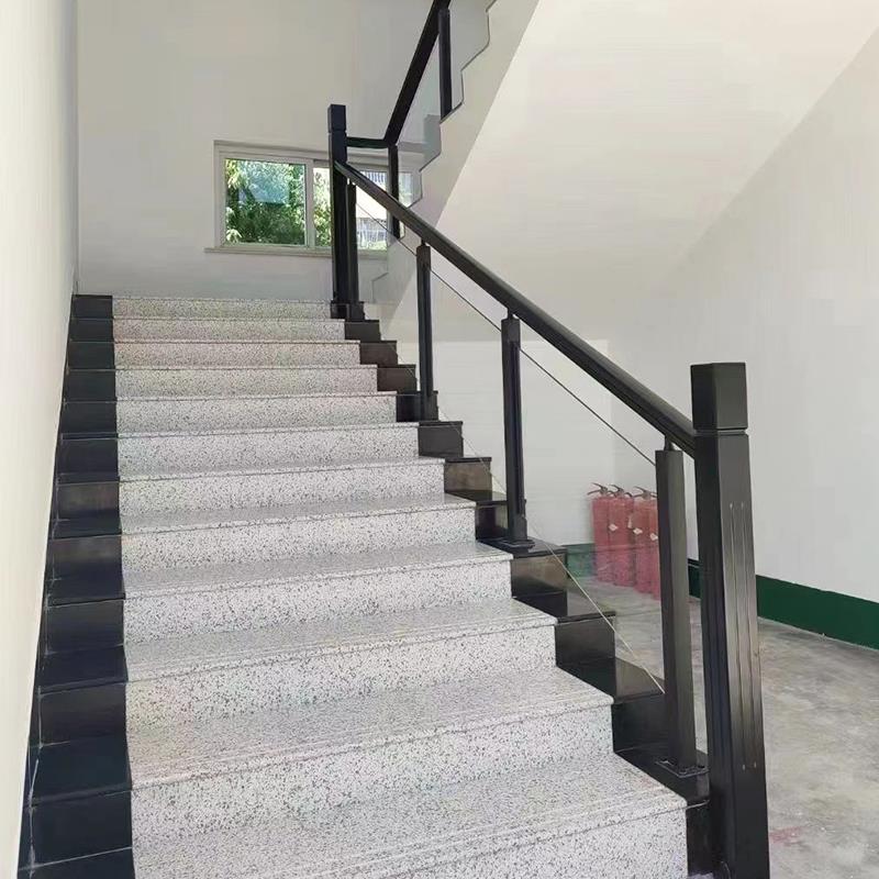 ?玻璃梯扶手柱简家约钢化玻璃阳台TAR护栏室立内用不锈钢扶手栏楼