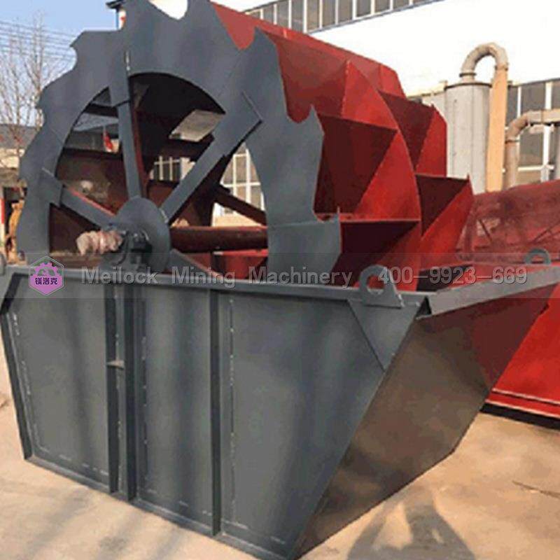 广西水轮式洗沙机广34089工地轮斗性式洗砂机优洗沙设备能良沙场