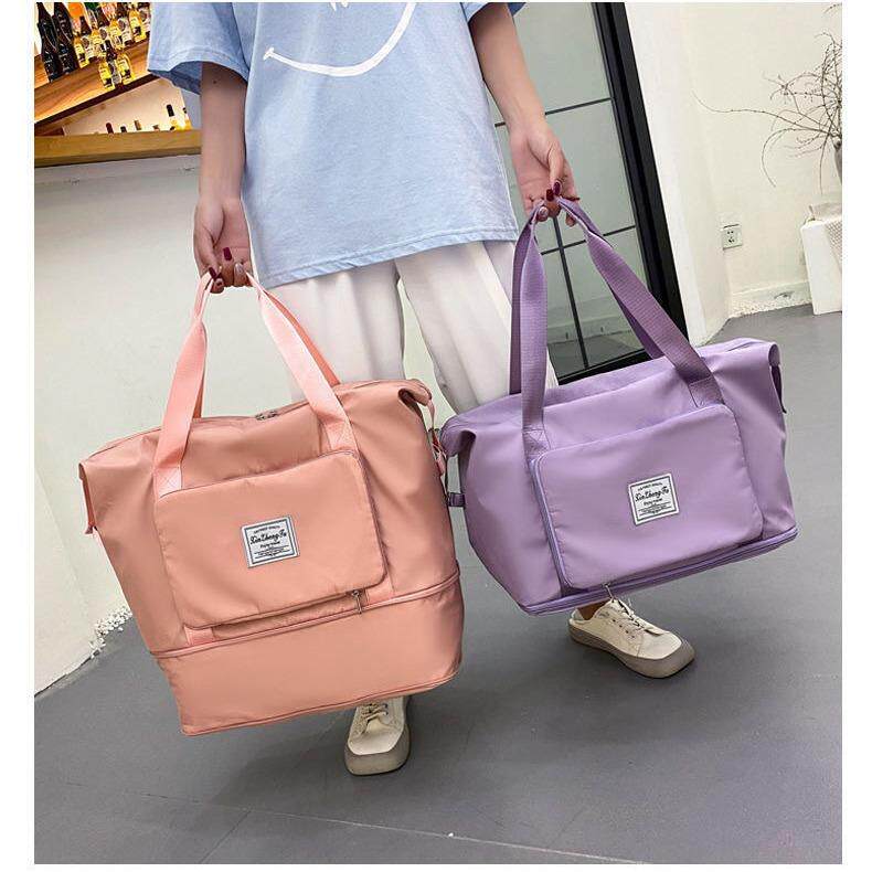 旅行包女折叠手提大容量短途出差行李袋收纳待产包游泳瑜伽健身包,孕妇装/孕产妇用品/营养,待产包/待产礼盒,淘宝优惠券,粉丝福利购,淘宝优惠卷