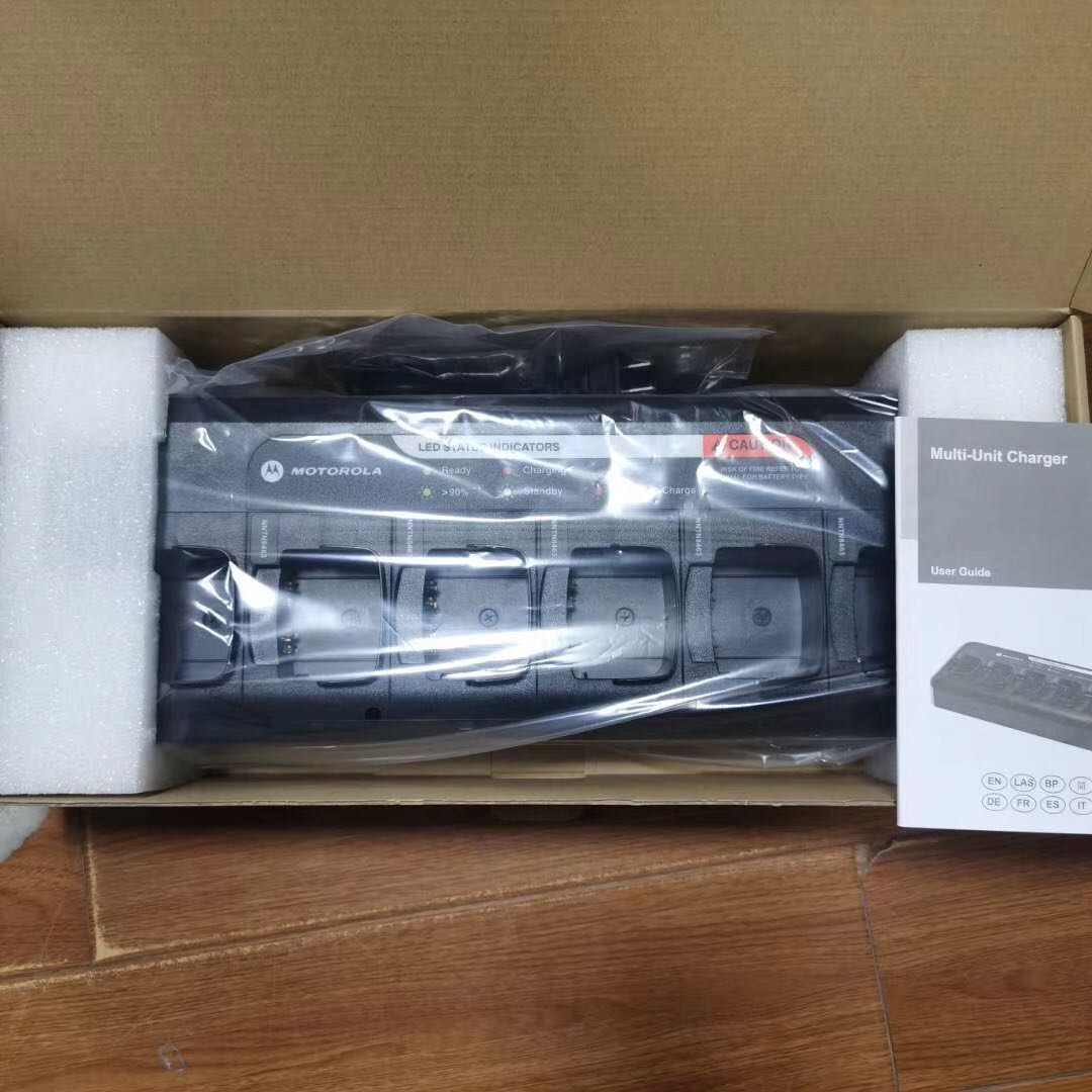 适配摩托罗拉GP328/GP338/PTX760六座充电器WPLN4189A联排充，