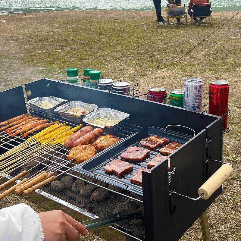户外烧烤架家庭烧烤全套一整套家用烧烤架子碳烤炉BBQ 烧烤炉野外