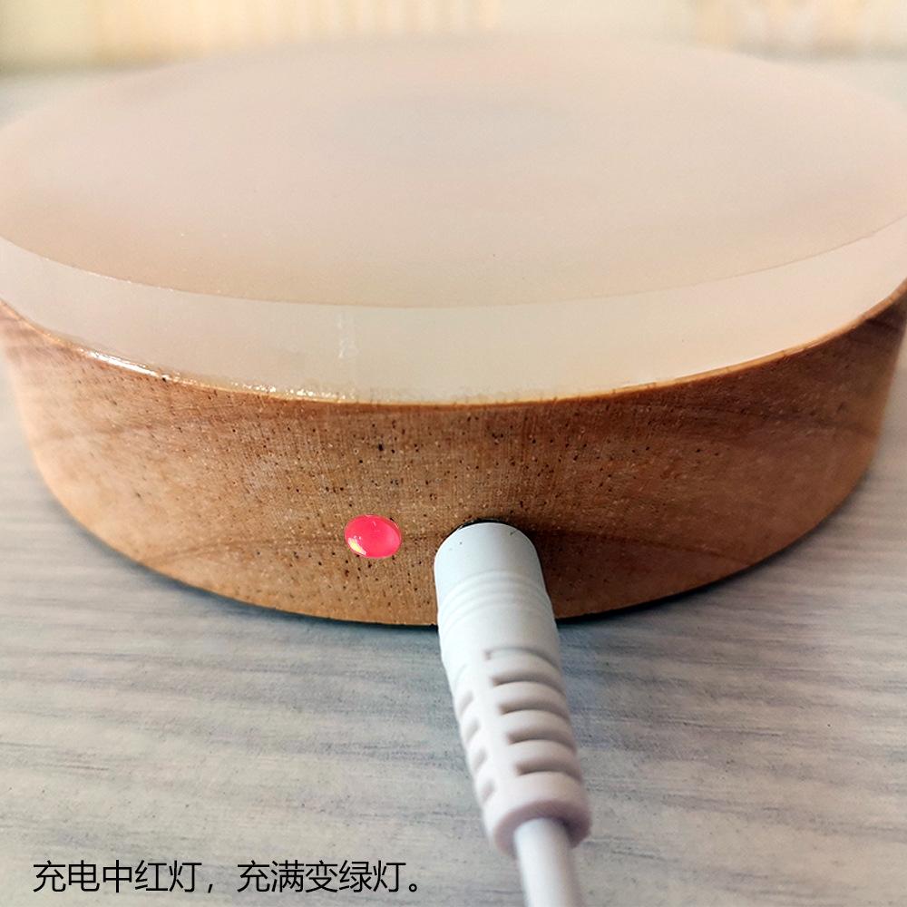 YoniiDIY工艺品充电触摸发光木雕图片