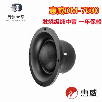 惠威家用音响中音喇叭 发烧级音响设备影音电器专用DM-7600高品质