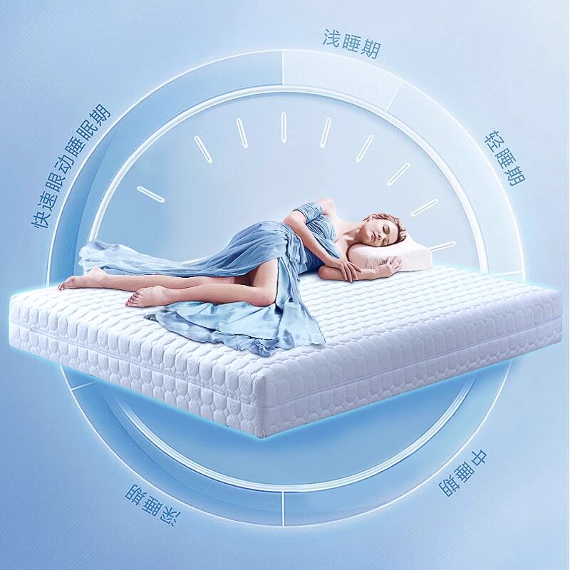 全拆式水洗乳胶家用床垫席梦思床垫静音独立袋床垫民宿酒店超软
