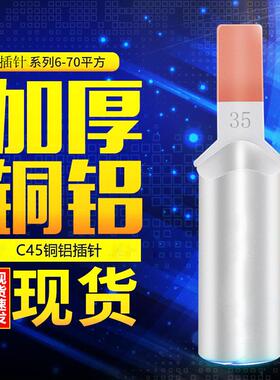 铜铝插针C45空开过渡线鼻子电表铜铝接头铜插针断路器铝接线端子