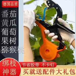 西红柿绑枝机新款葡萄猕猴桃绑蔓胶带器自动捆绑器胶带番茄绑枝机