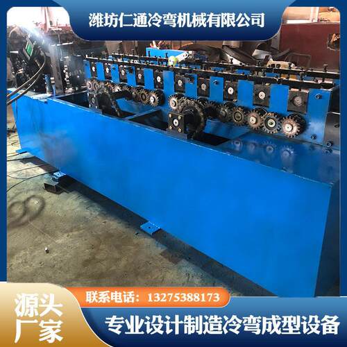 厂家 货架立柱辊压成型设备 层板自动化设备 货架P型管冷弯成型