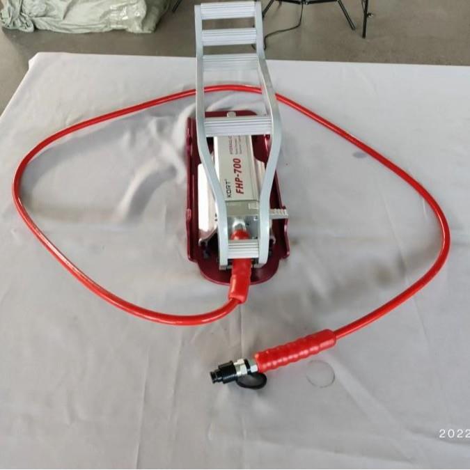 KORT脚踏液压泵FHP-700双速储油量1L功率700脚踩泵配2m油管
