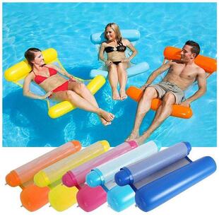 inflatable pool float bed lounge chair swimming hammock