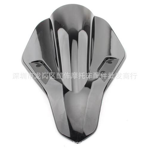 适用春风SR250/CF250SR改装竞技挡风板 挡风玻璃进口PC材质 防爆