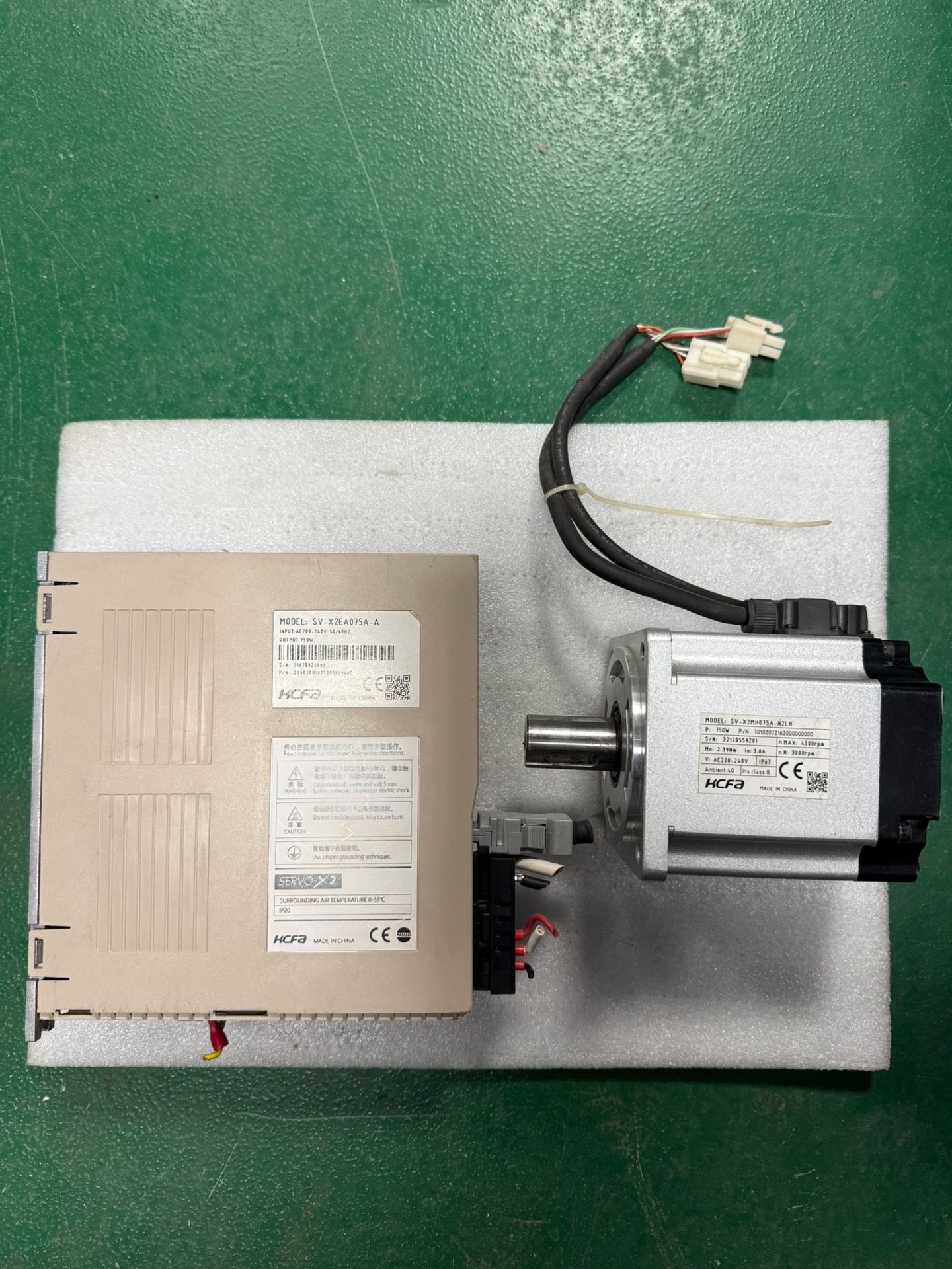 禾川X2伺服750w套装