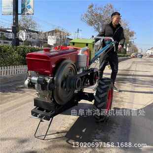 家用CBR果园小型农手扶耕机用型手扶拖拉机自走田式手扶旋耕机价