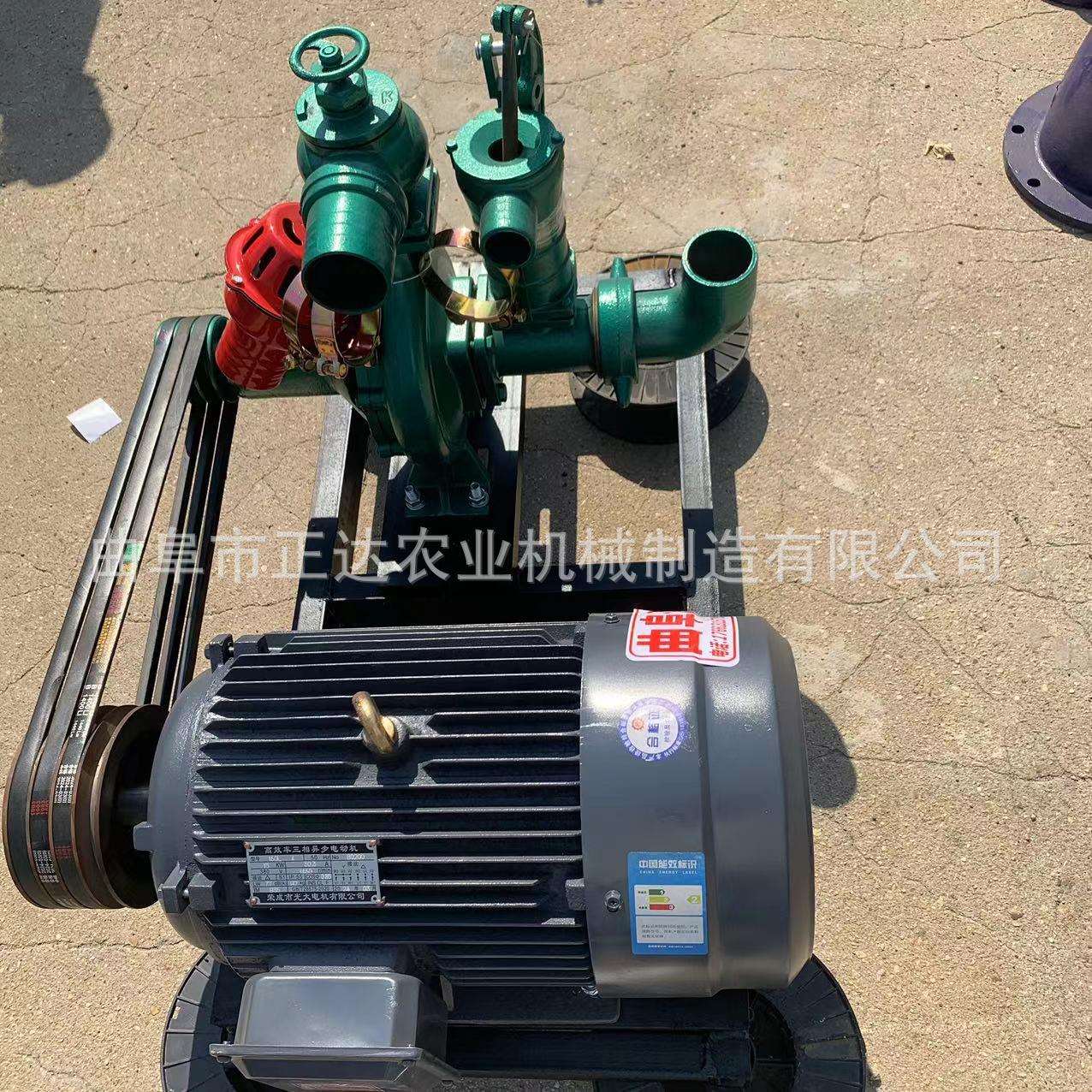 不同动力带动3寸单叶轮喷灌泵 喷淋打压抽水泵 农用浇灌