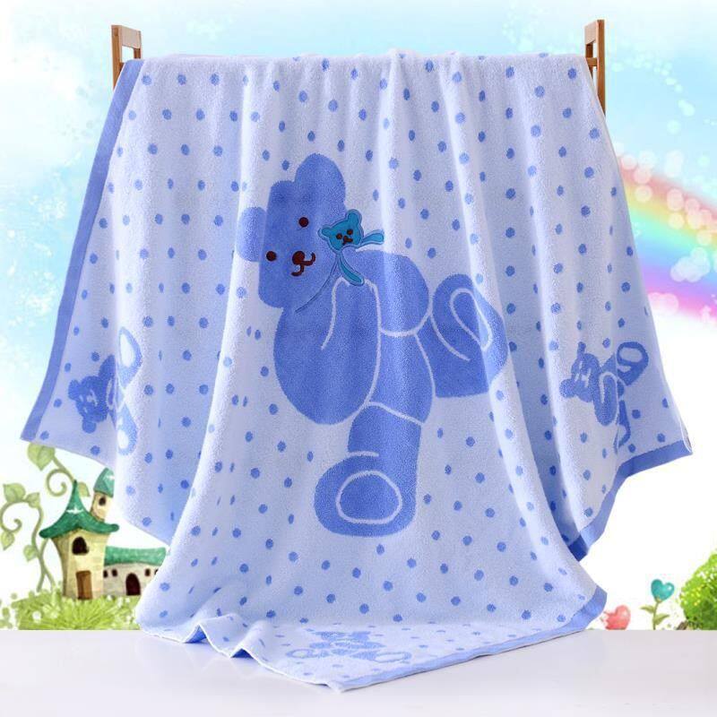 婴幼儿纯棉大浴巾宝宝正方形毛巾被儿童抱被加厚盖毯 超柔软吸水