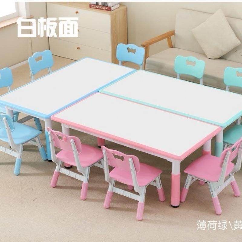 幼儿桌椅儿童园学习桌家可升降桌子画椅子套装用宝宝画厂家直供写