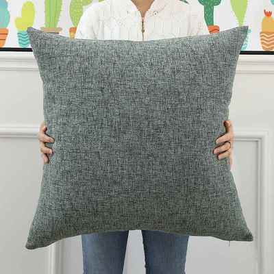 正品北欧沙发抱枕靠垫宾馆床靠上靠抱背床枕可拆洗45千鸟格枕套大